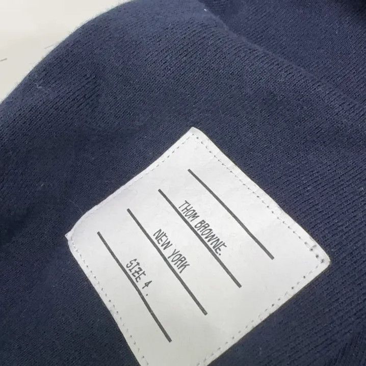 Thom Browne Thom Browne Classic Four Stripe Sweatpants Size US 34 / EU 50 - 6 Thumbnail