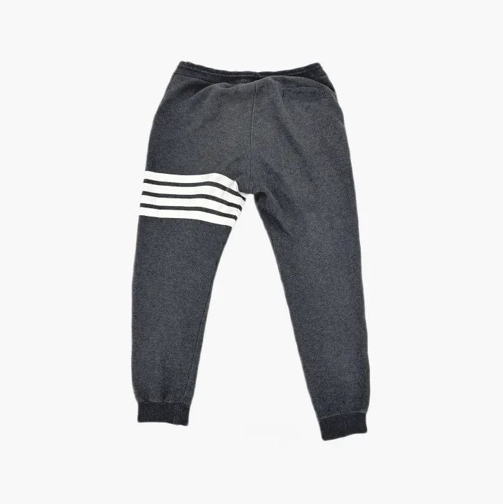 Thom Browne Thom Browne Gray Striped Athletic Sweatpants Size US 34 / EU 50 - 3 Thumbnail
