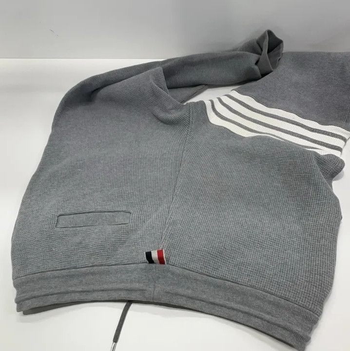 Thom Browne Thom Browne Classic Gray Athletic Jogger Pants Size US 30 / EU 46 - 12 Thumbnail