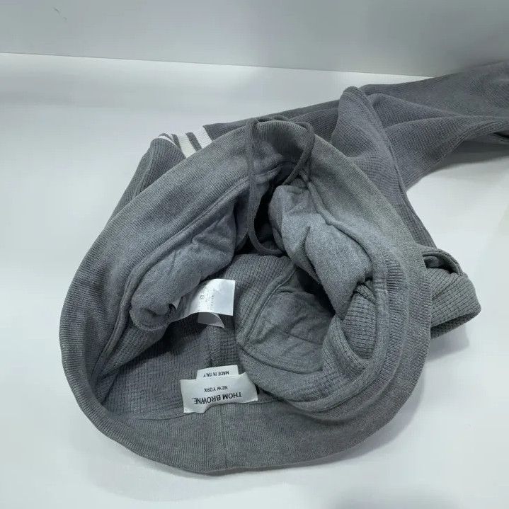 Thom Browne Thom Browne Classic Gray Athletic Jogger Pants Size US 30 / EU 46 - 7 Thumbnail