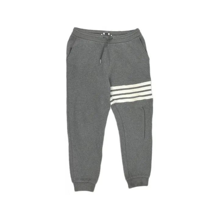 Thom Browne Thom Browne Classic Gray Athletic Jogger Pants Size US 30 / EU 46 - 2 Thumbnail