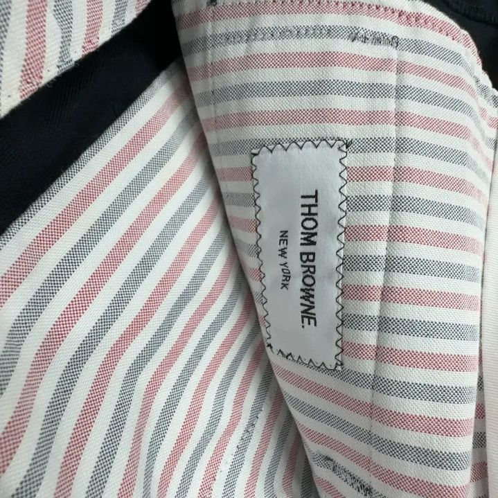 Thom Browne Thom Browne Classic Striped Cotton Casual Pants Size US 30 / EU 46 - 6 Thumbnail