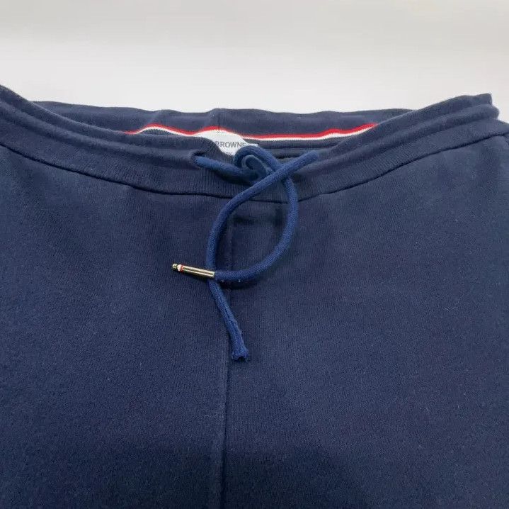 Thom Browne Thom Browne Classic Striped Fleece Joggers for Men Size US 34 / EU 50 - 7 Thumbnail