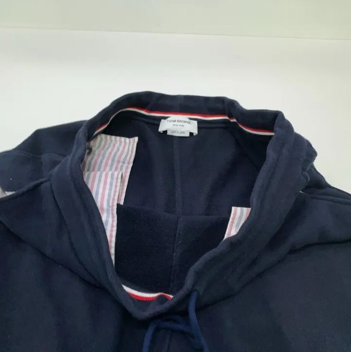 Thom Browne Thom Browne Classic Striped Fleece Joggers for Men Size US 34 / EU 50 - 10 Thumbnail