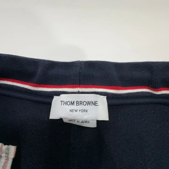 Thom Browne Thom Browne Classic Striped Fleece Joggers for Men Size US 34 / EU 50 - 4 Thumbnail