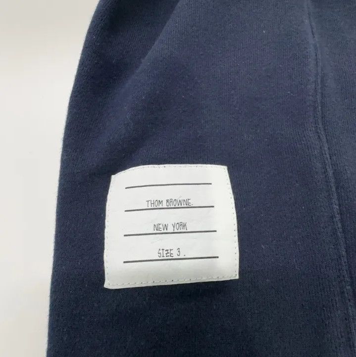 Thom Browne Thom Browne Classic Striped Fleece Joggers for Men Size US 34 / EU 50 - 6 Thumbnail