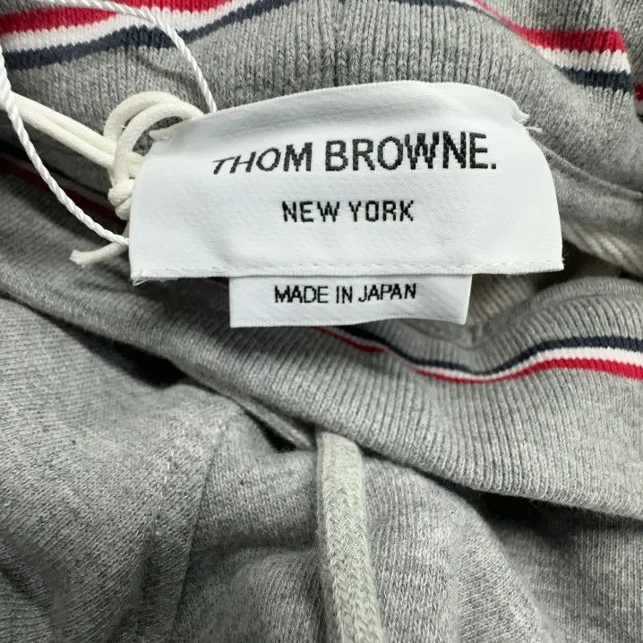 Thom Browne Thom Browne Classic Striped Gray Casual Shorts Size US 34 / EU 50 - 4 Thumbnail