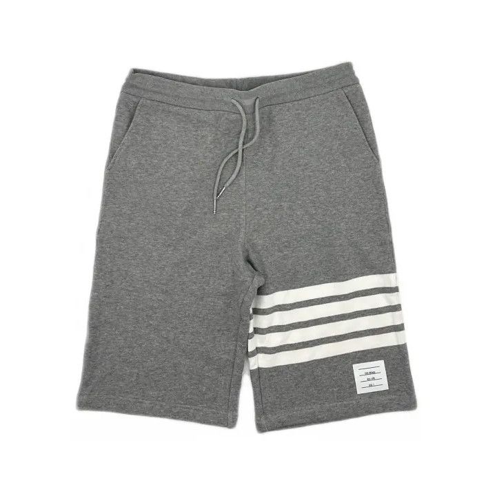 Thom Browne Thom Browne Classic Striped Gray Casual Shorts Size US 34 / EU 50 - 2 Thumbnail