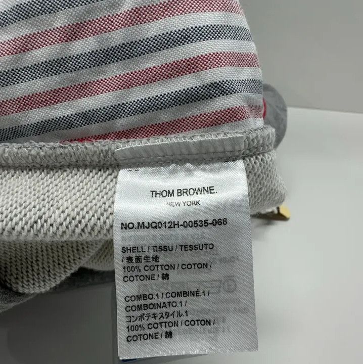 Thom Browne Thom Browne Classic Striped Gray Casual Shorts Size US 34 / EU 50 - 6 Thumbnail