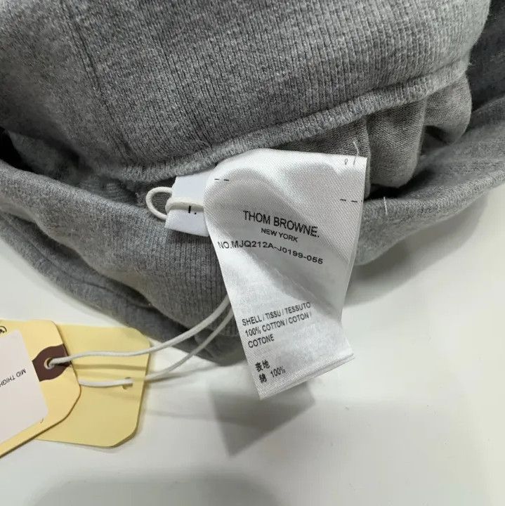 Thom Browne Thom Browne Grey Striped Drawstring Casual Shorts Size US 28 / EU 44 - 4 Thumbnail