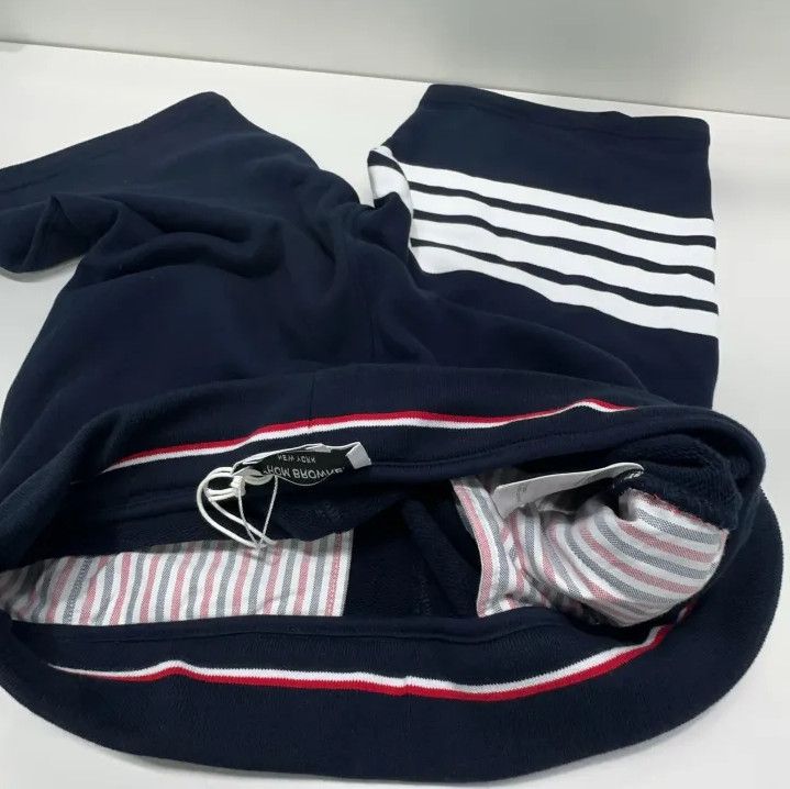 Thom Browne Thom Browne Classic Striped Sports Shorts Size US 28 / EU 44 - 8 Thumbnail