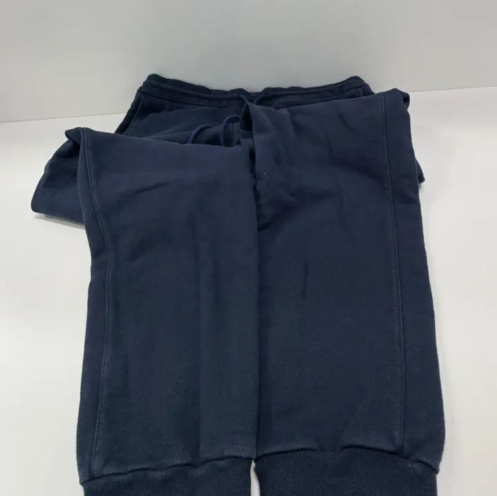 Thom Browne Thom Browne Navy Knit Sports Pants for Men Size US 34 / EU 50 - 9 Thumbnail