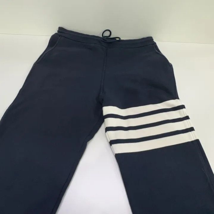 Thom Browne Thom Browne Classic Stripe Jogger Pants for Men Size US 30 / EU 46 - 10 Thumbnail