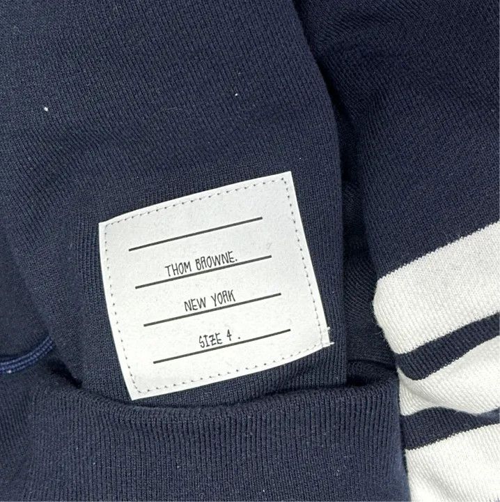 Thom Browne Thom Browne Classic Striped Drawstring Joggers Size US 30 / EU 46 - 4 Thumbnail
