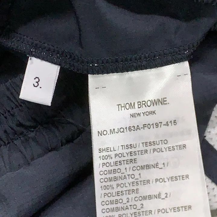 Thom Browne Thom Browne Blue Knit Track Pants for Men Size US 34 / EU 50 - 4 Thumbnail