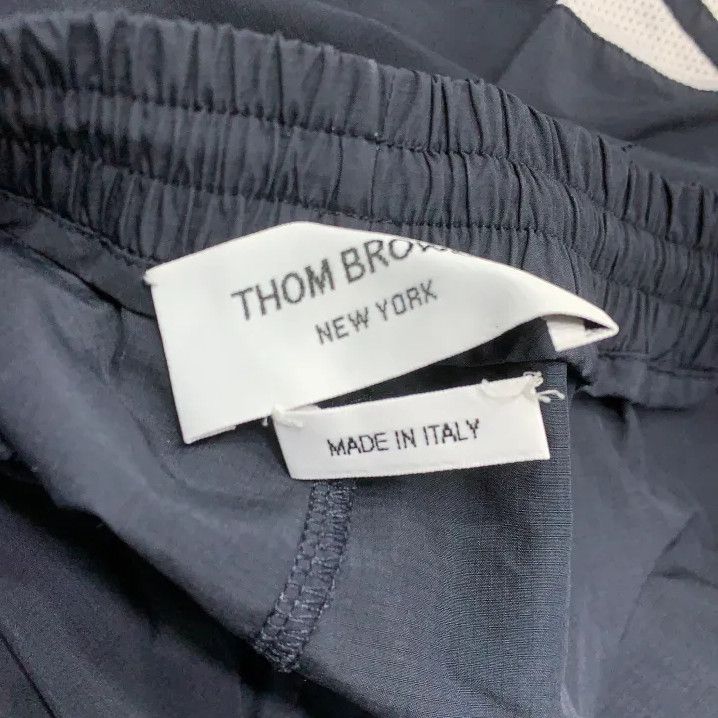 Thom Browne Thom Browne Blue Knit Track Pants for Men Size US 34 / EU 50 - 5 Thumbnail