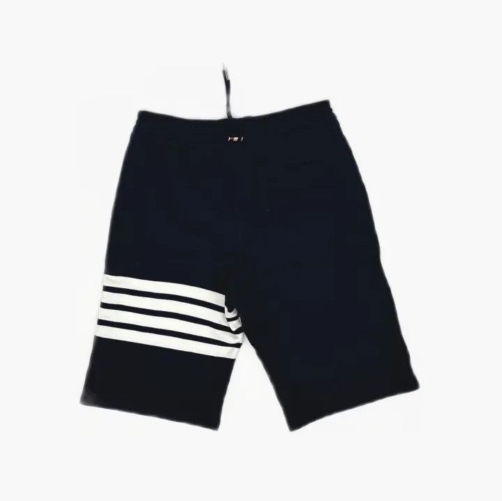 Thom Browne Thom Browne Classic Stripe Navy Sports Shorts Size US 30 / EU 46 - 3 Thumbnail