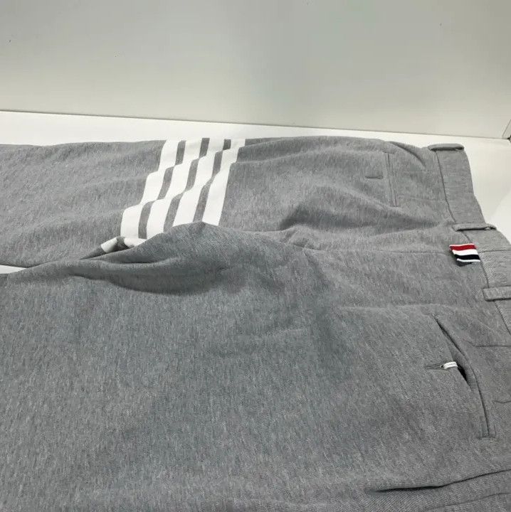 Thom Browne Thom Browne Grey Relaxed Fit Sweatpants Size US 36 / EU 52 - 11 Thumbnail