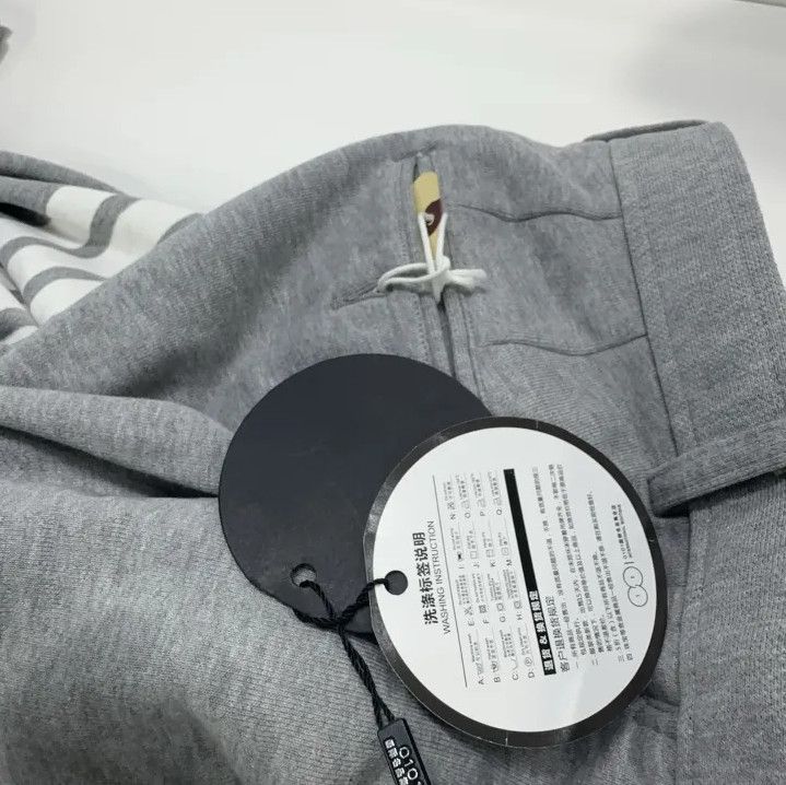 Thom Browne Thom Browne Grey Relaxed Fit Sweatpants Size US 36 / EU 52 - 5 Thumbnail