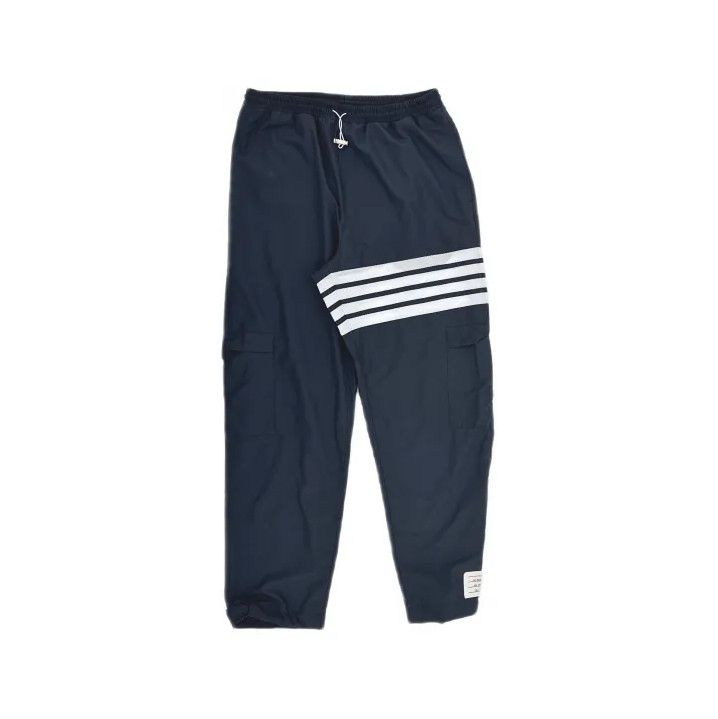 Thom Browne Thom Browne FW22 Four-Stripe Track Pants Size US 30 / EU 46 - 2 Thumbnail
