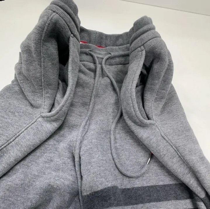 Thom Browne Thom Browne Gray Striped Casual Shorts Size US 30 / EU 46 - 9 Thumbnail