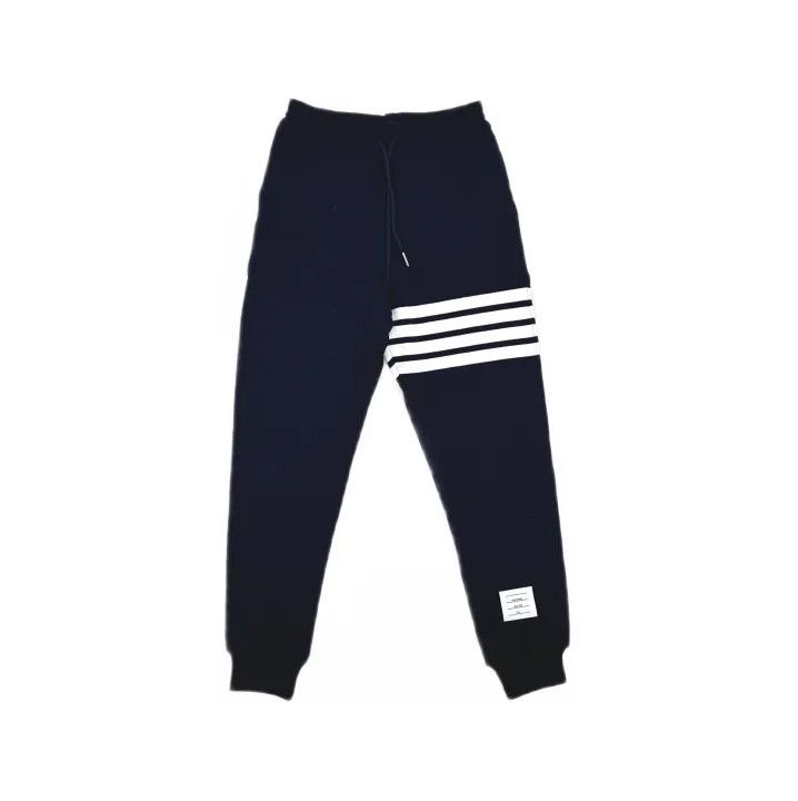 Thom Browne Thom Browne Classic Stripe Sweatpants for Men Size US 30 / EU 46 - 2 Thumbnail