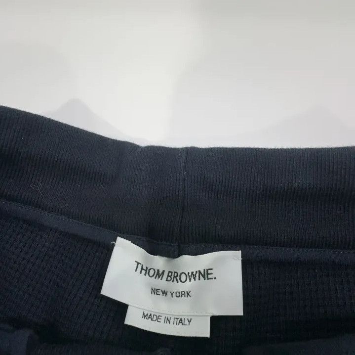 Thom Browne Thom Browne Classic Waffle Knit Sweatpants Size US 30 / EU 46 - 4 Thumbnail