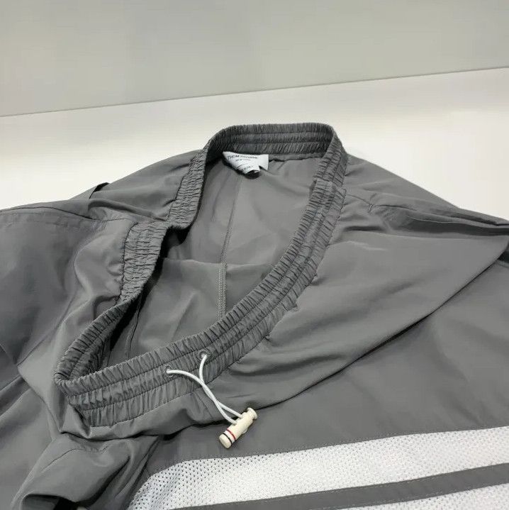 Thom Browne Thom Browne Grey Lightweight Track Pants Size 30" / US 8 / IT 44 - 7 Thumbnail