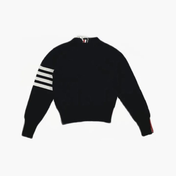 Thom Browne Thom Browne Black Cashmere Kids Cardigan Size US S / EU 44-46 / 1 - 3 Thumbnail