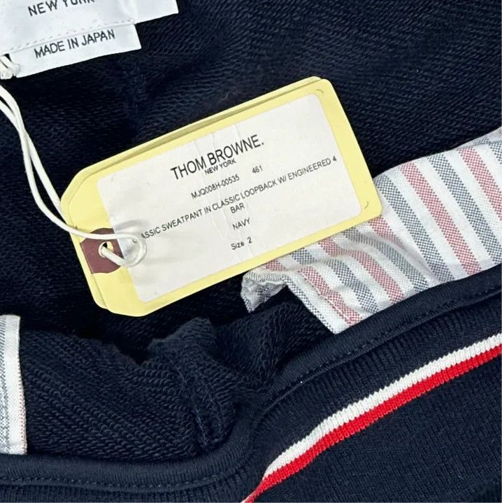 Thom Browne Thom Browne Classic Striped Jogger Pants Size US 30 / EU 46 - 2 Thumbnail