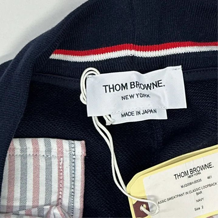 Thom Browne Thom Browne Classic Striped Jogger Pants Size US 30 / EU 46 - 3 Thumbnail