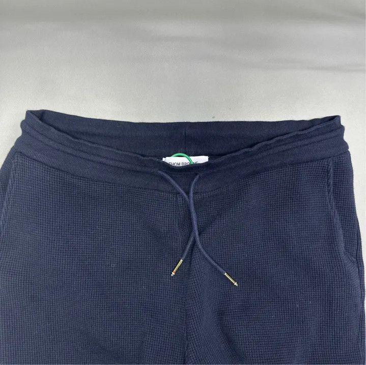 Thom Browne Thom Browne Classic Waffle Knit Jogger Pants Size US 36 / EU 52 - 5 Thumbnail