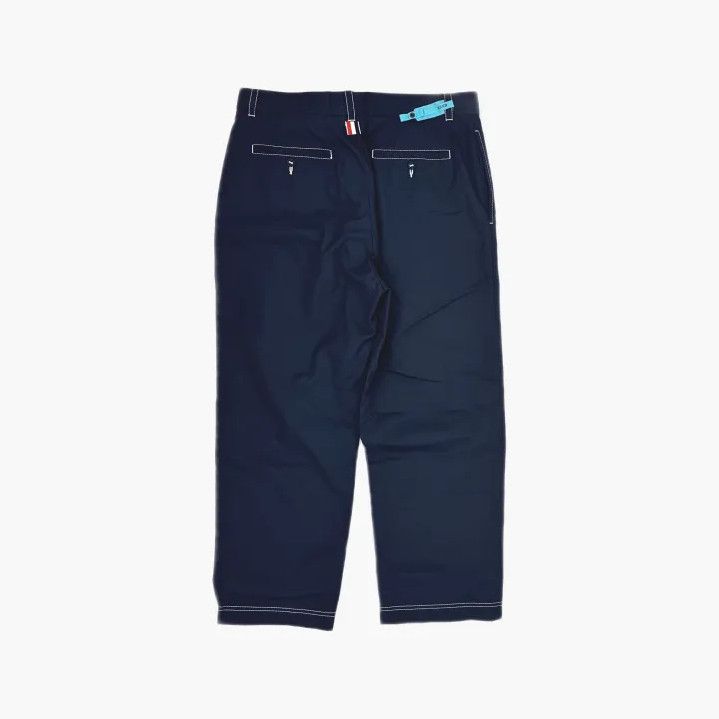 Thom Browne Thom Browne Navy Casual Pants for Men Size US 34 / EU 50 - 3 Thumbnail