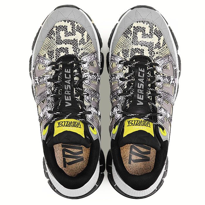 Versace Versace Gianni Versace Trigreca Leather Sneakers Leather Shoes DUTY FREE for USA Size ONE SIZE - 8 Thumbnail