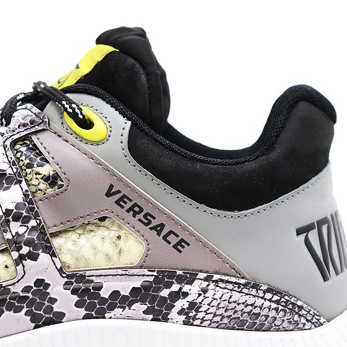 Versace Versace Gianni Versace Trigreca Leather Sneakers Leather Shoes DUTY FREE for USA Size ONE SIZE - 5 Thumbnail