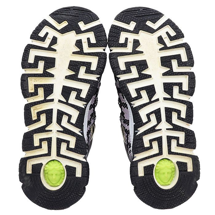 Versace Versace Gianni Versace Trigreca Leather Sneakers Leather Shoes DUTY FREE for USA Size ONE SIZE - 9 Thumbnail