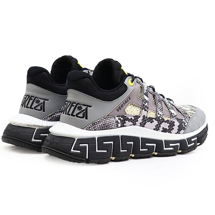 Versace Versace Gianni Versace Trigreca Leather Sneakers Leather Shoes DUTY FREE for USA Size ONE SIZE - 14 Thumbnail