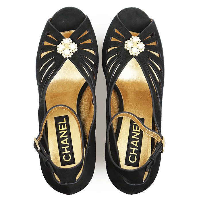 Chanel Chanel Chanel G45455 Leather Suede Pumps Leather Shoes G45455 DUTY FREE for USA Size ONE SIZE - 7 Thumbnail