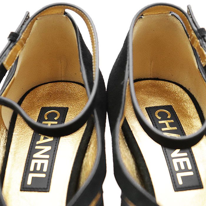Chanel Chanel Chanel G45455 Leather Suede Pumps Leather Shoes G45455 DUTY FREE for USA Size ONE SIZE - 13 Thumbnail