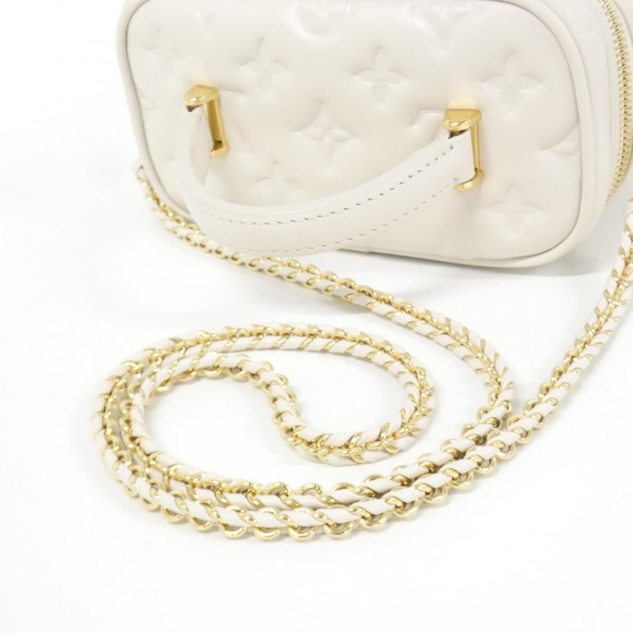 Louis Vuitton Louis Vuitton Louis Vuitton Monogram Lamb Bag Textile Vanity Bag M25219 DUTY FREE for USA Size ONE SIZE - 9 Thumbnail