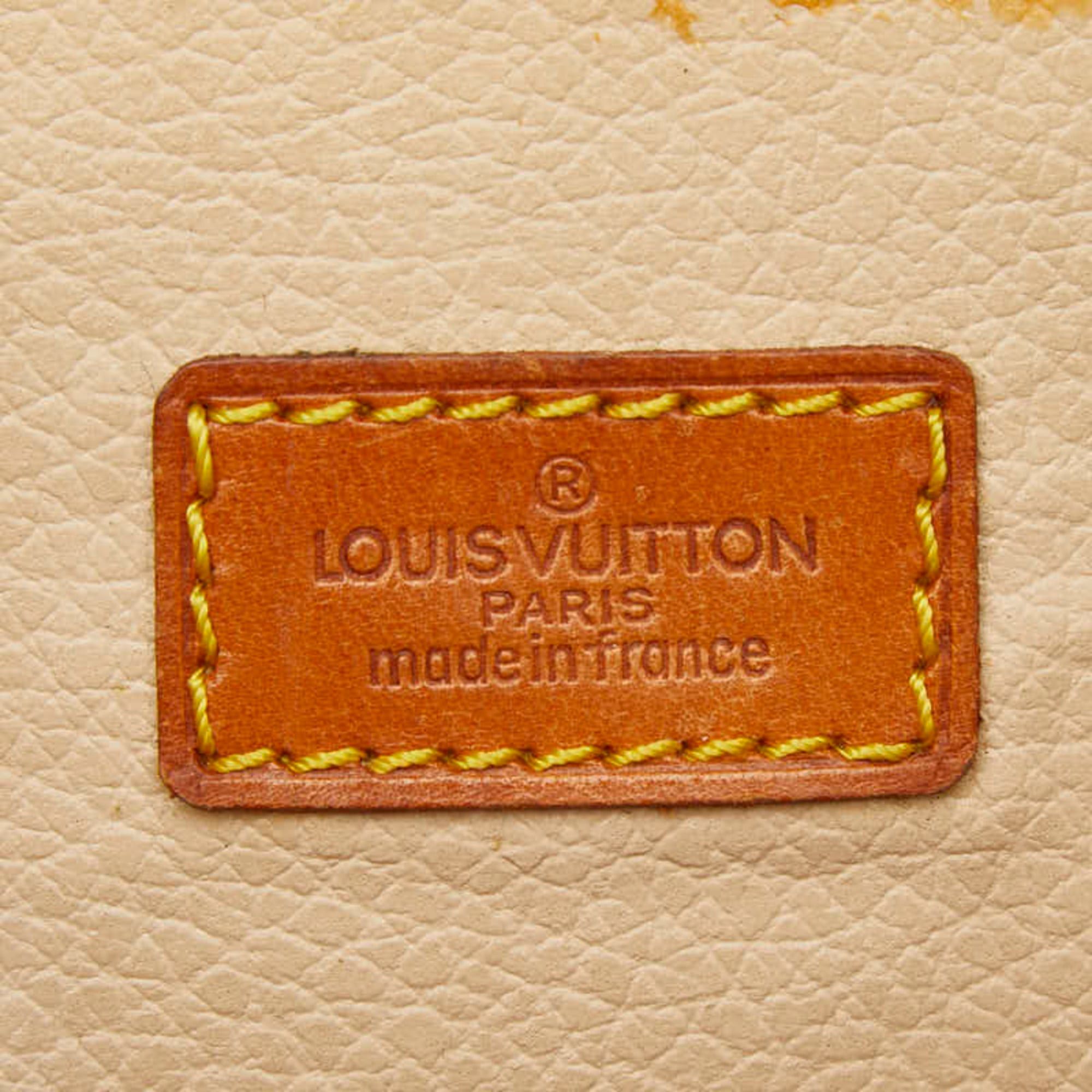 Louis Vuitton Louis Vuitton Monogram Sac Plat Handbag Tote Bag M51140 Brown Leather Women's LOUIS VUITTON Size ONE SIZE - 13 Thumbnail