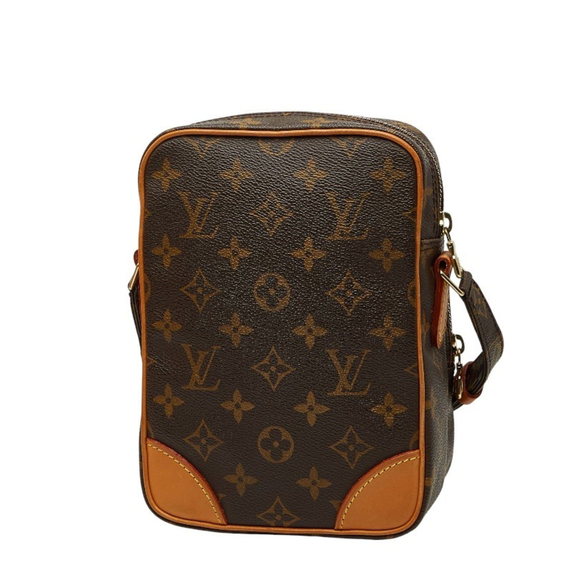 Louis Vuitton Monogram Amazon Crossbody Shoulder Bag M45236 Brown Leather Women's LOUIS VUITTON