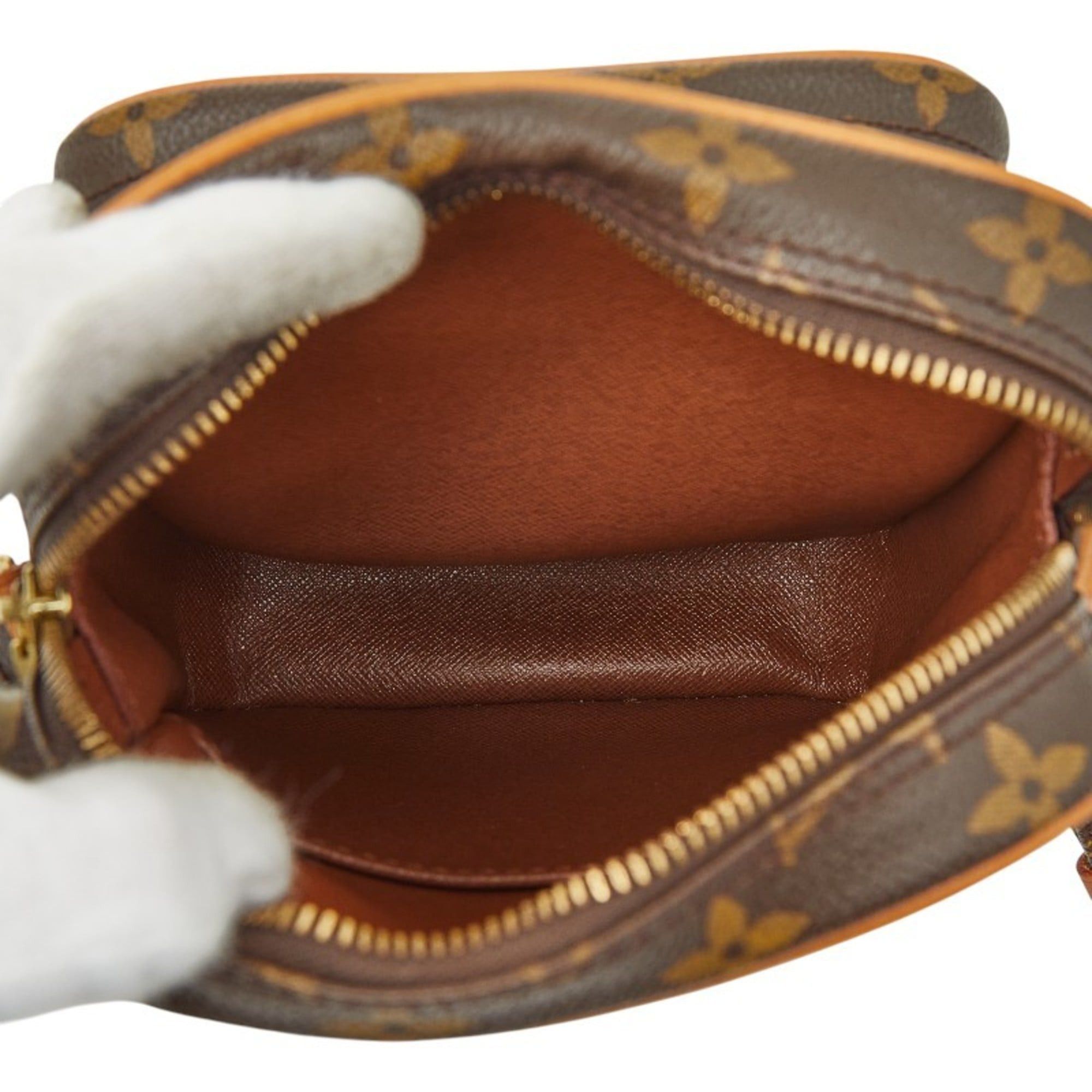 Louis Vuitton Monogram Amazon Crossbody Shoulder Bag M45236 Brown Leather Women's LOUIS VUITTON