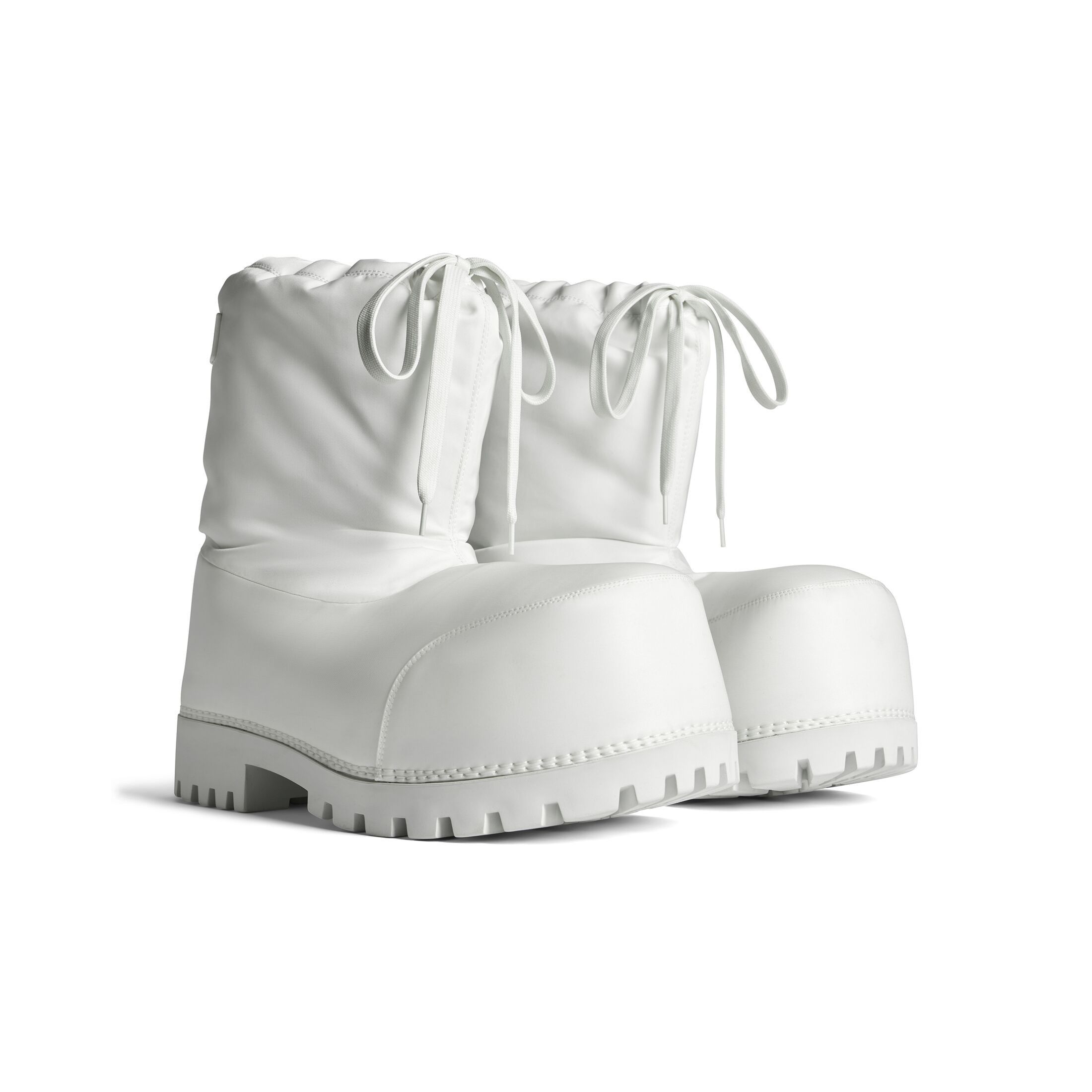 Balenciaga Alaska Low Boot in white nylon Size US 9 / IT 39 - 2 Thumbnail