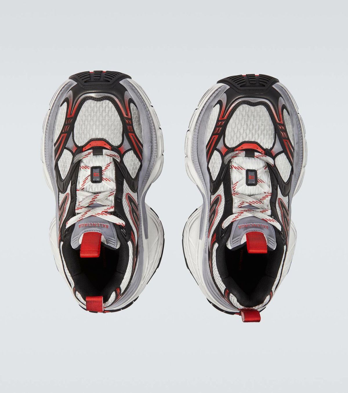 Balenciaga Balenciaga 10XL Sneakers - White/Red/Black Size US 11 / EU 44 - 3 Thumbnail