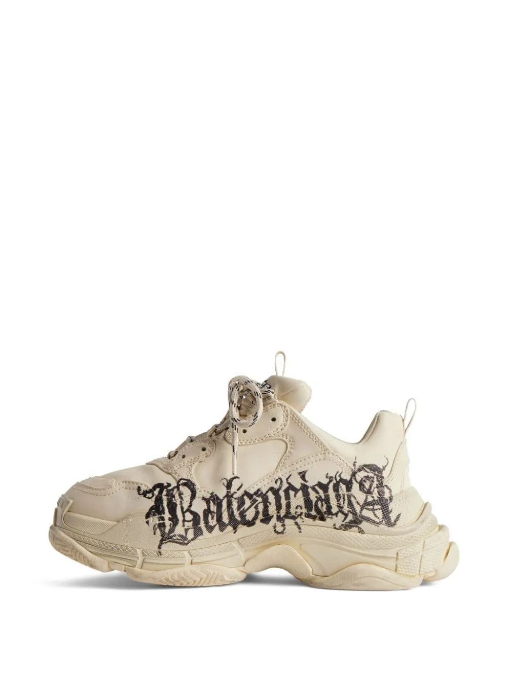 Balenciaga Triple S Sneakers DIY Metal in Ivory Size US 8 / EU 41 - 3 Thumbnail