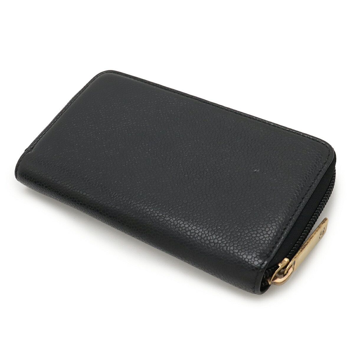 Chanel Chanel Chanel Coco Mark Caviar Leather Zip Wallet Leather Long Wallet DUTY FREE for USA Size ONE SIZE - 2 Thumbnail