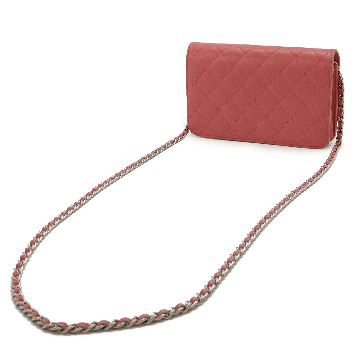 Chanel Chanel Chanel Simply CC Matelasse Leather Chain Wallet Shoulder Bag Leather Shoulder Bag DUTY FREE for USA Size ONE SIZE - 2 Thumbnail