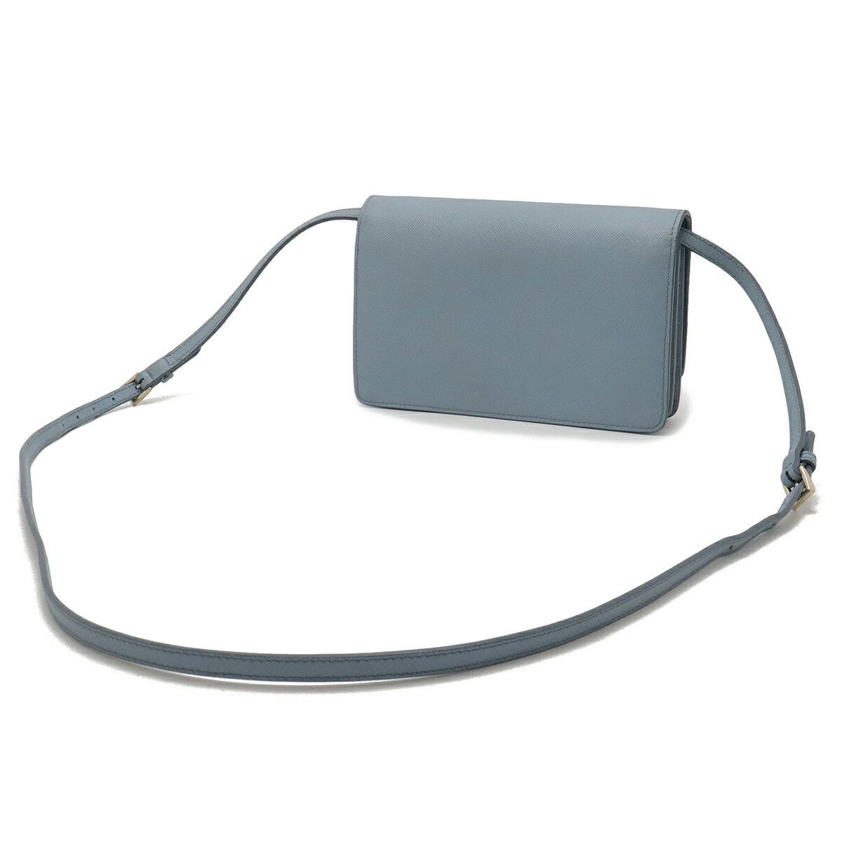 Prada Prada Prada Saffiano 2way Shoulder Bag Leather Shoulder DUTY FREE for USA Size ONE SIZE - 2 Thumbnail