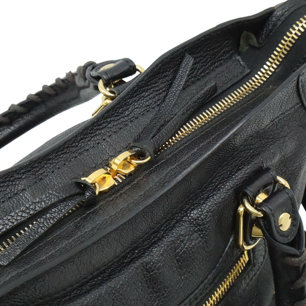 Balenciaga Balenciaga Balenciaga Classic Metallic Edge City Leather 2way Bag Leather Shoulder Bag 432831 DUTY FREE for USA Size ONE SIZE - 5 Thumbnail